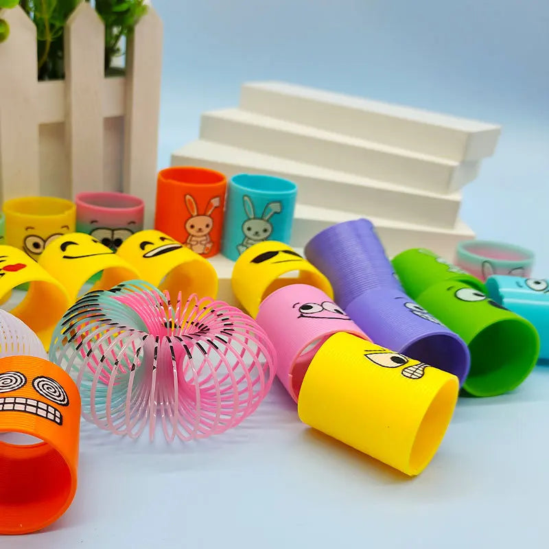 Neon Rainbow Magic Springs – Colorful Party Favors for Kids