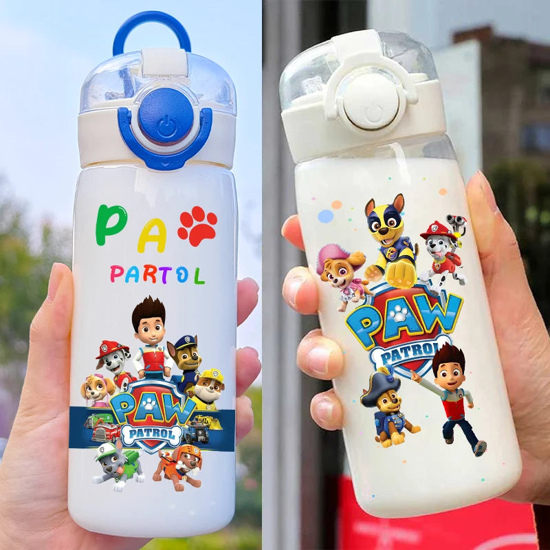 PAW Patrol 400ML Straw Water Bottle – Portable & Leakproof