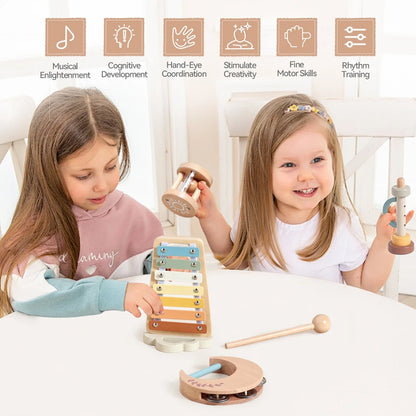 Montessori Wooden Musical Instruments
