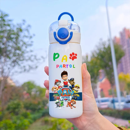 PAW Patrol 400ML Straw Water Bottle – Portable & Leakproof