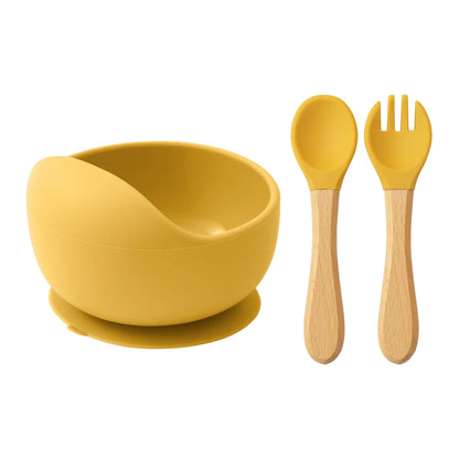 Tiny Bites Trio: Suction Feeding Set for Little Ones