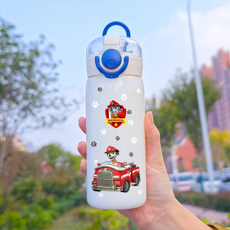 PAW Patrol 400ML Straw Water Bottle – Portable & Leakproof