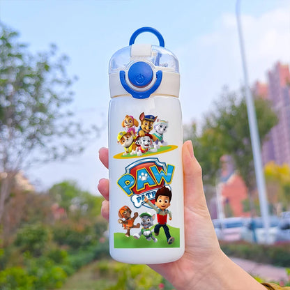 PAW Patrol 400ML Straw Water Bottle – Portable & Leakproof