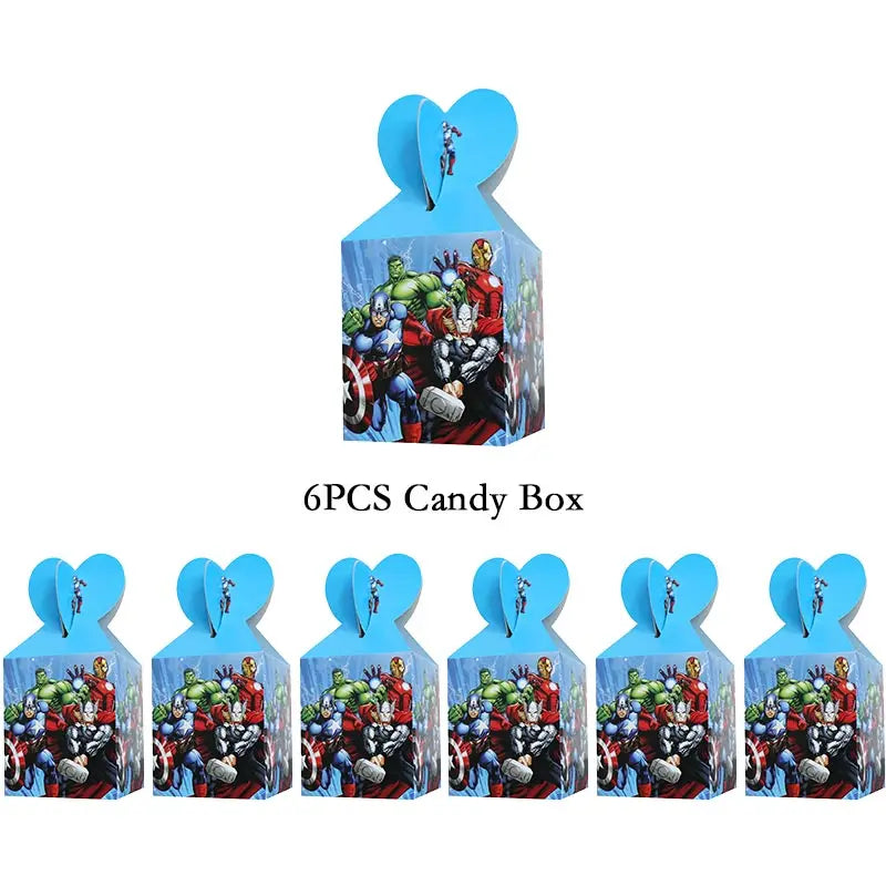 Kids Avengers Marvel Birthday Party Decoration