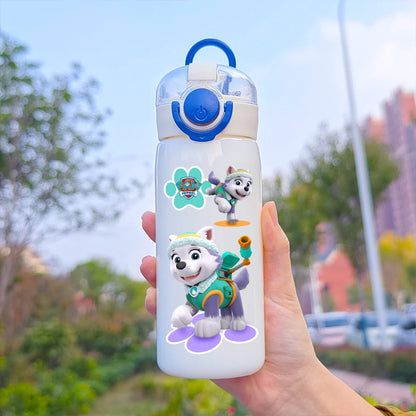 PAW Patrol 400ML Straw Water Bottle – Portable & Leakproof
