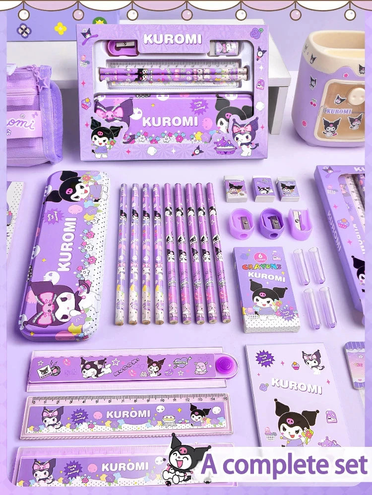Sanrio Kawaii Stationery Set – 12-Piece Gift Box