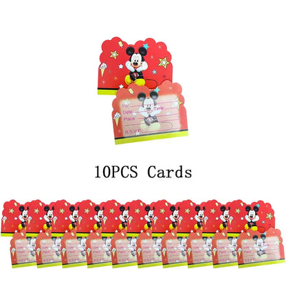 Mickey Mouse Party Decoration Birthday Supplies