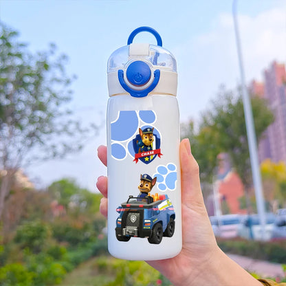 PAW Patrol 400ML Straw Water Bottle – Portable & Leakproof