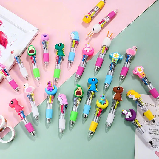 Mini 4-Color Multicolor Pens