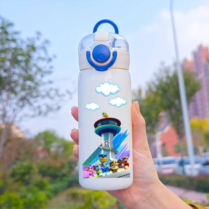PAW Patrol 400ML Straw Water Bottle – Portable & Leakproof