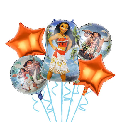 Moana Birthday Party Decoration Cartoon