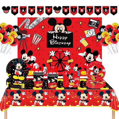 Mickey Mouse Party Decoration Birthday Supplies