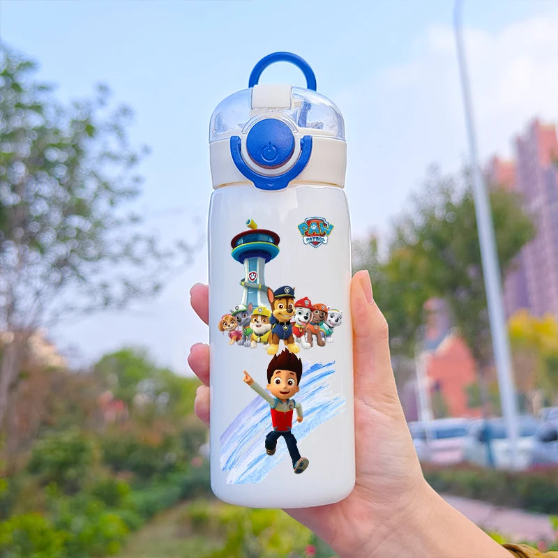 PAW Patrol 400ML Straw Water Bottle – Portable & Leakproof
