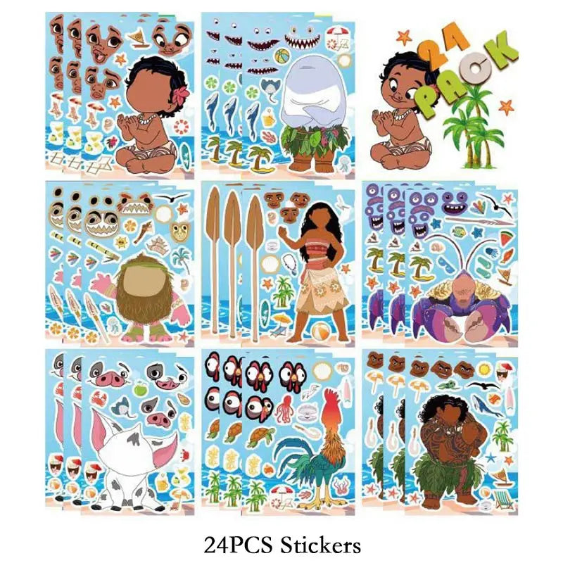 Moana Birthday Party Decoration Cartoon