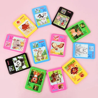 Cartoon Animal Puzzle for Kids – Educational Toy and Party Favor