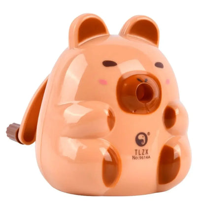 Cartoon Dinosaur Pencil Sharpener – Hand-Cranked & Anti-Jam