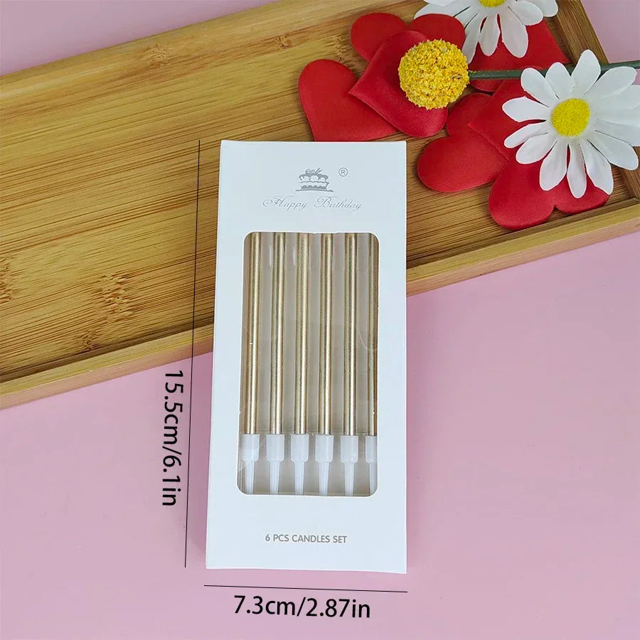Curved Rotating Birthday Candle