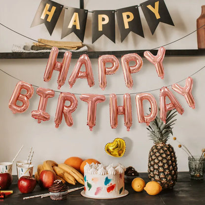 Foil Balloons Happy Birthday