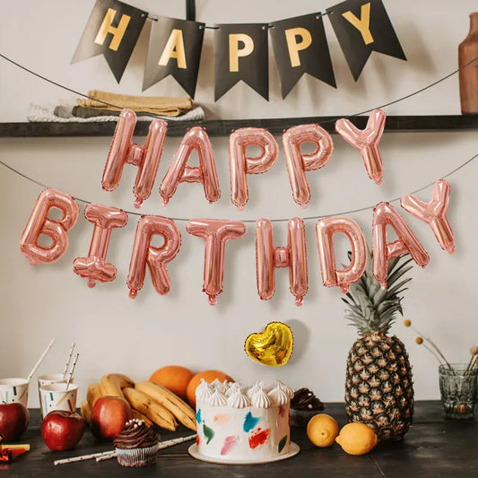 Foil Balloons Happy Birthday