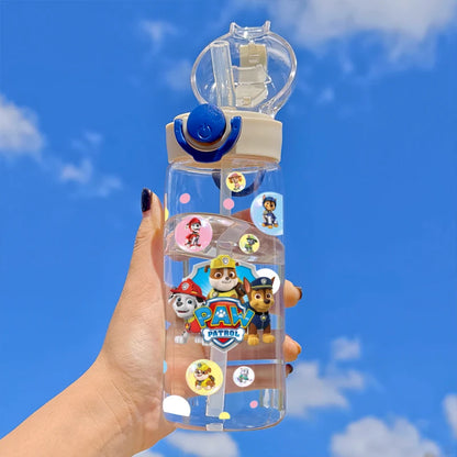 PAW Patrol 400ML Straw Water Bottle – Portable & Leakproof