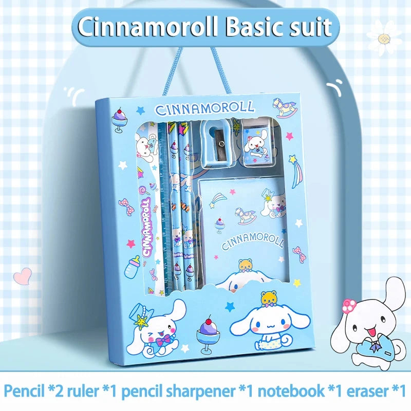 Sanrio Kawaii Stationery Set – 12-Piece Gift Box