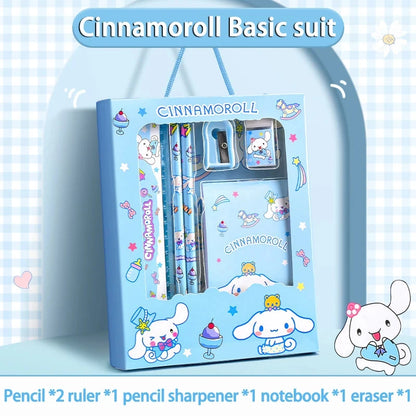 Sanrio Kawaii Stationery Set – 12-Piece Gift Box