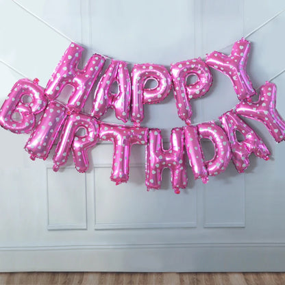 Foil Balloons Happy Birthday