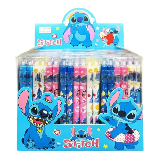 Stitch Gel Pens | 12pcs | 0.5mm Black Ink