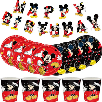 Mickey Mouse Party Decoration Birthday Supplies