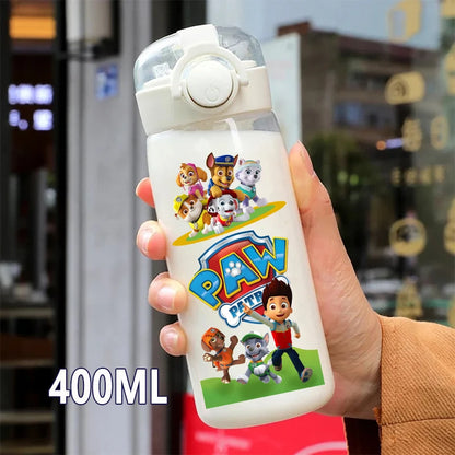PAW Patrol 400ML Straw Water Bottle – Portable & Leakproof