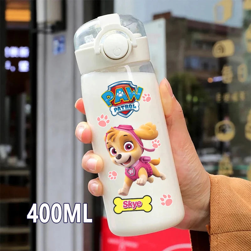 PAW Patrol 400ML Straw Water Bottle – Portable & Leakproof