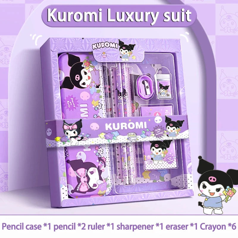 Sanrio Kawaii Stationery Set – 12-Piece Gift Box