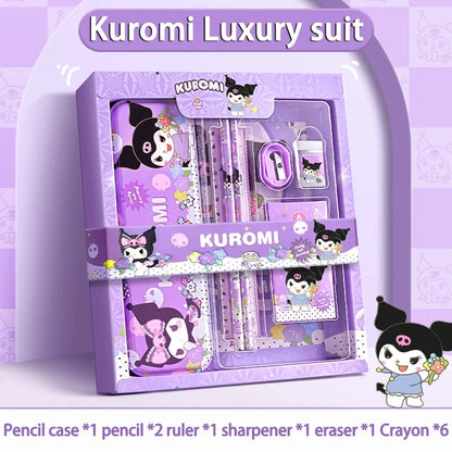 Sanrio Kawaii Stationery Set – 12-Piece Gift Box