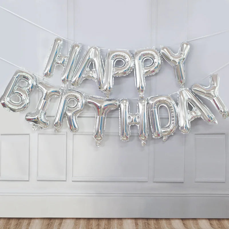Foil Balloons Happy Birthday