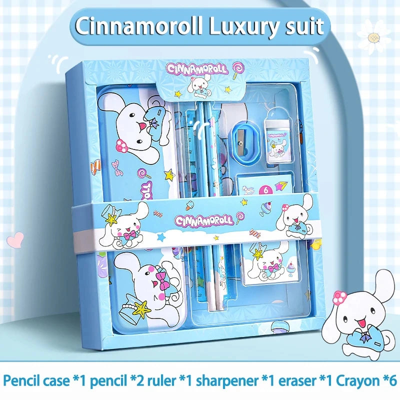Sanrio Kawaii Stationery Set – 12-Piece Gift Box