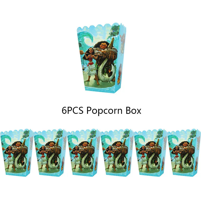 Moana Birthday Party Decoration Cartoon