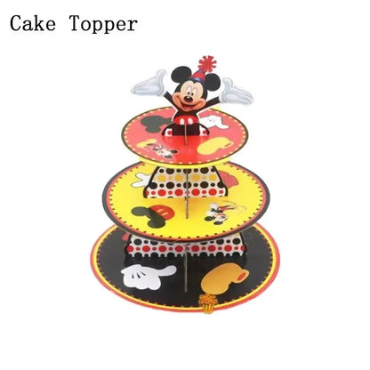 Mickey Mouse Party Decoration Birthday Supplies