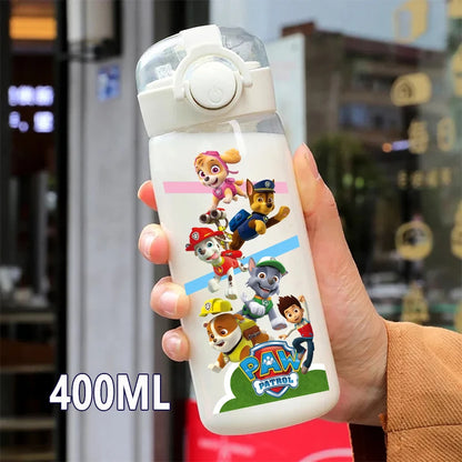 PAW Patrol 400ML Straw Water Bottle – Portable & Leakproof
