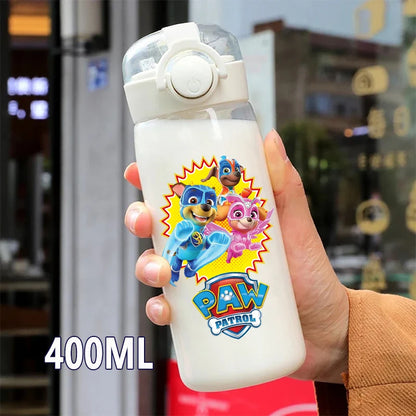 PAW Patrol 400ML Straw Water Bottle – Portable & Leakproof