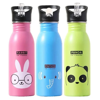 500ml Kids Stainless Steel Sports Water Bottle