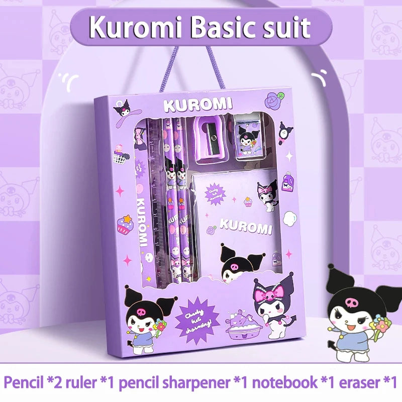 Sanrio Kawaii Stationery Set – 12-Piece Gift Box