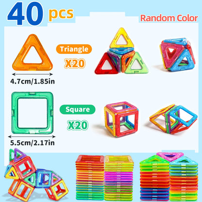 Magnetic Building Blocks Learning Educational Toys