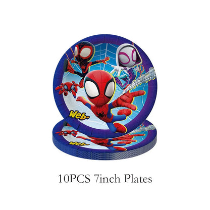 Birthday Party Decoration Spiderman Theme Balloon
