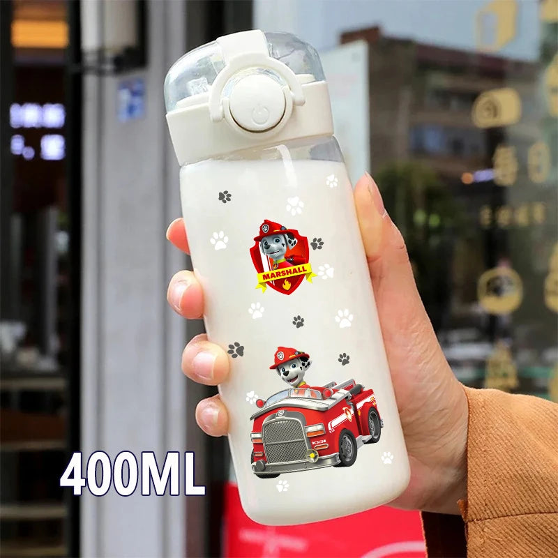 PAW Patrol 400ML Straw Water Bottle – Portable & Leakproof