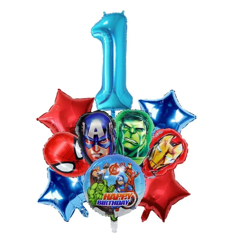 Kids Avengers Marvel Birthday Party Decoration