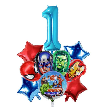 Kids Avengers Marvel Birthday Party Decoration