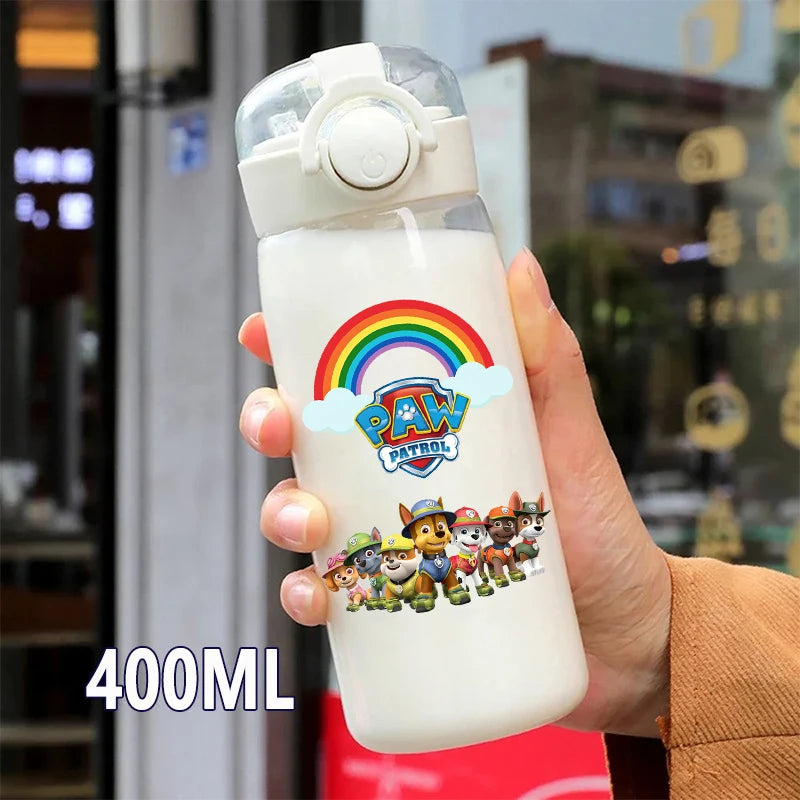 PAW Patrol 400ML Straw Water Bottle – Portable & Leakproof