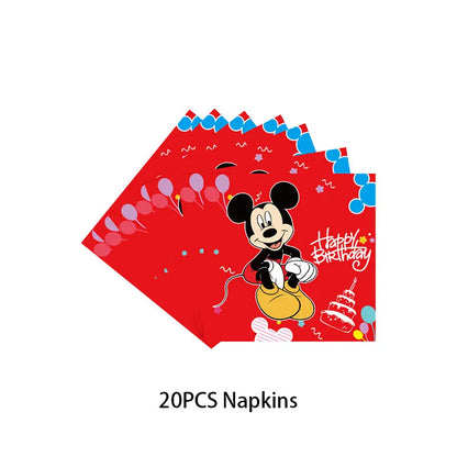Mickey Mouse Party Decoration Birthday Supplies