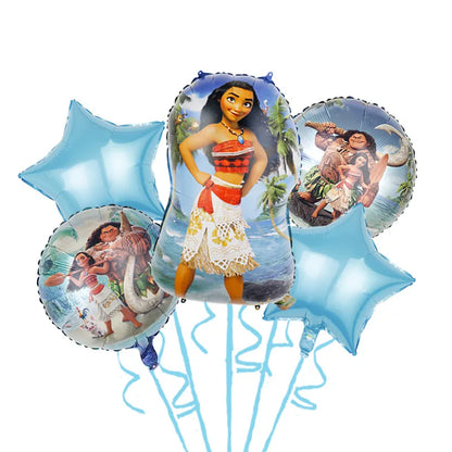 Moana Birthday Party Decoration Cartoon