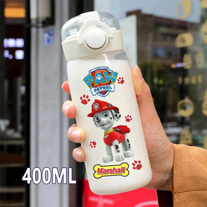 PAW Patrol 400ML Straw Water Bottle – Portable & Leakproof